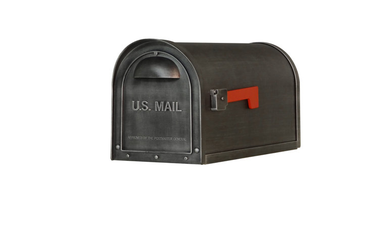 Baldwin Post Mounted Mailbox