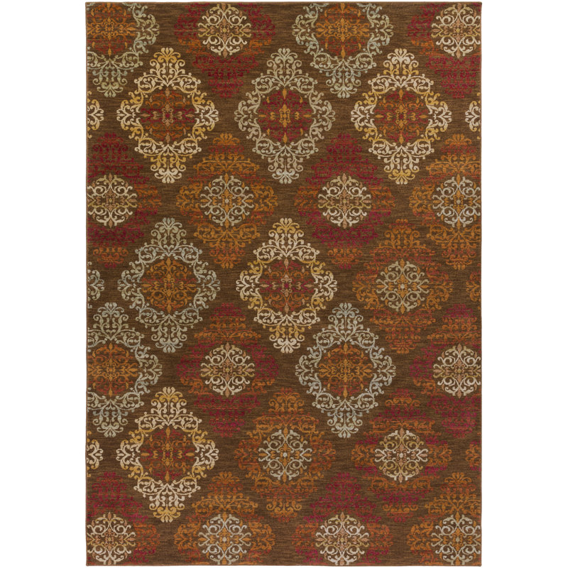 Geometric Indoor Rug, Rectangle 8'10" x 12'9"