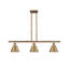 Luminaire suspendu linéaire à 3 lumières pour îlot de cuisine Dallyn-820646705-865485071-865485066