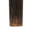 Fostoria Reclaimed Elm Wood Square Coffee Table, Black-114728485