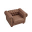 Fauteuil Chesterfield classique pour salon en similicuir-190034036