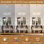 Lustre en cristal 20 po Modern