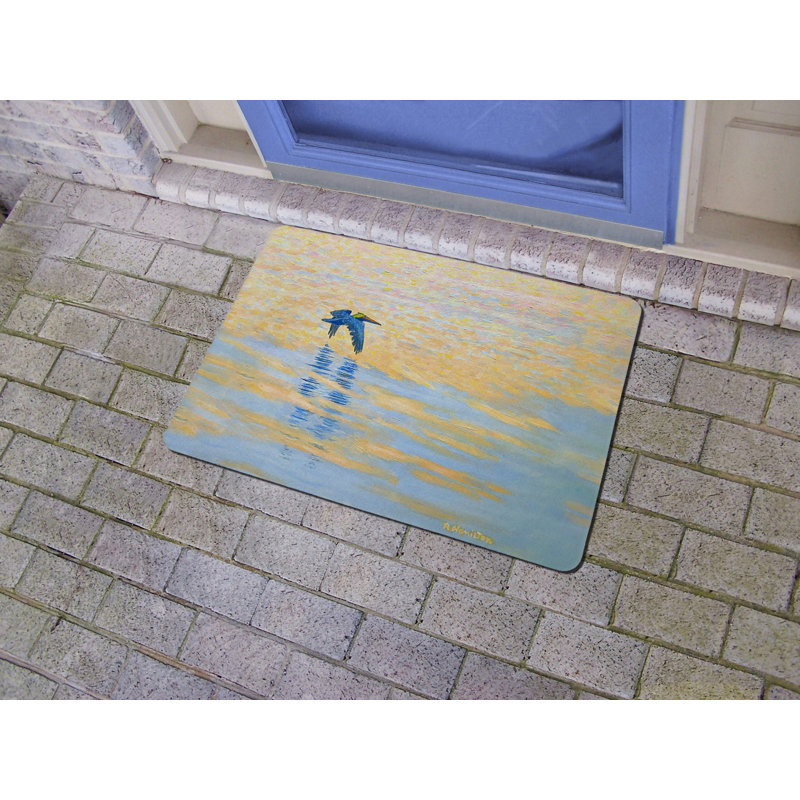 Paillasson d'intérieur antidérapant 26 po x 18 po Nalisa