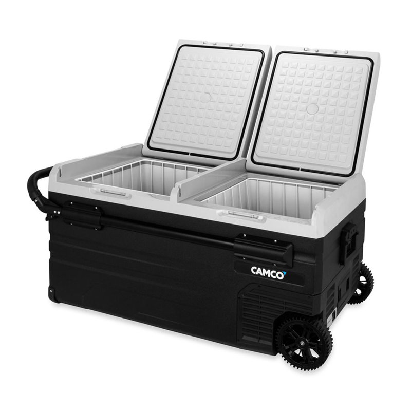 Camco 3.35 Cubic Feet Convertible Mini Fridge with Freezer