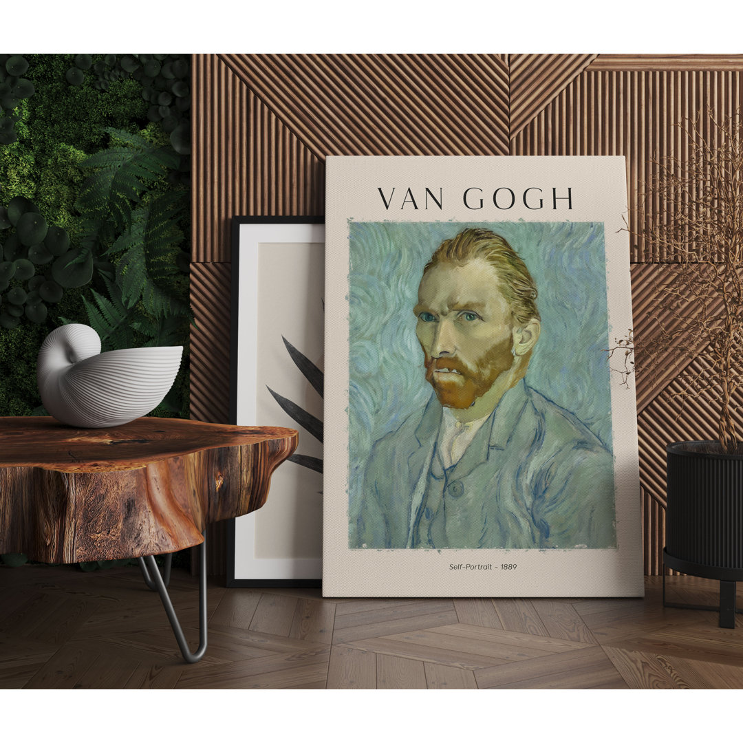 Leinwandbild Selbstporträt von Van Gogh