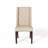 Toshia 1'' H Tufted Upholstered Dining Chair-652636448