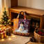 Sac fourre-tout imprimé de Noël, sac à bandoulière décoré pour les fêtes-395003901