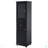 63" Tall Bathroom Storage Cabinet With Glass Doors, Free-Standing, Two Drawers, And Adjustable Shelves, MDF Board, Painted-950281858