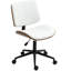 Chaise de bureau à domicile sans accoudoirs avec roues