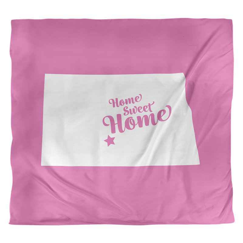 Housse de couette bismarck doux, Housse de couette pour très grand lit, Rose, Microfibre