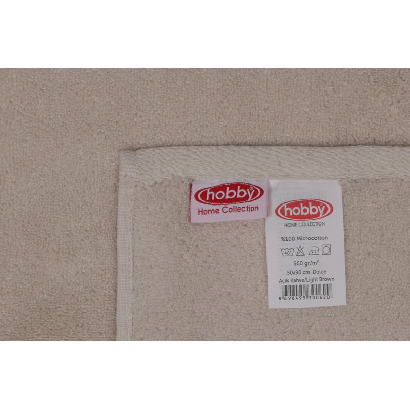 Ensemble de serviettes luxueuses de luxe, brun clair, 19,7 x 35,4 pouces | 100% micro-coton, 18,5 oz / verge carrée | Doux, absorbant et à séchage rapide | Lavable à la machine à 104 ° F | Parfait pour la salle de bain et le spa