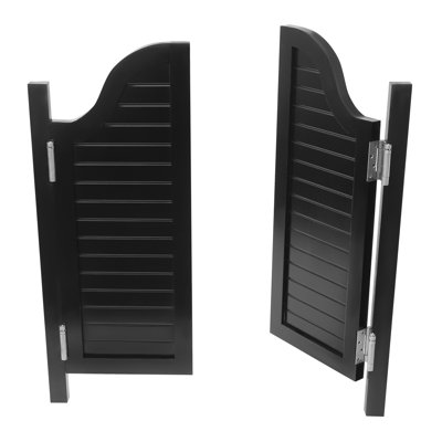 Porte de séparation en bois pour café et entrée
