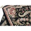 High-Quality Hand-Knotted Black Area Rug