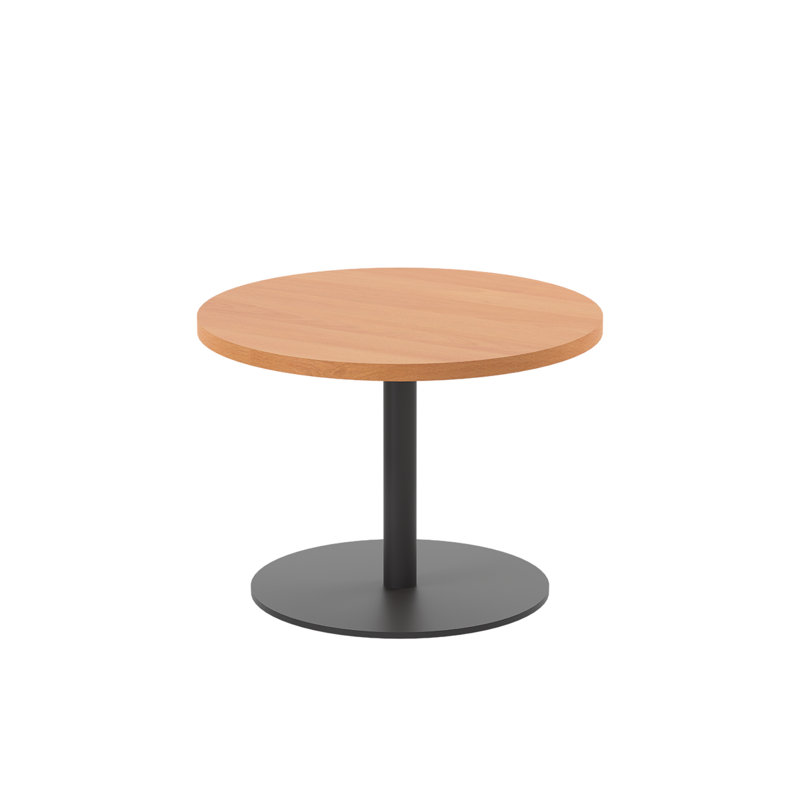 Eitelbert Pedestal Coffee Table, Pink, H*43cm x W*60cm x D*60cm