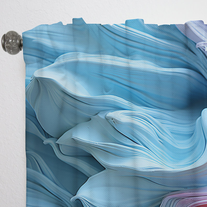 Tissu Ian - Rainbows Residue - rideau moderne - velours obscurcissant - 1 panneau, L 52 po x L 63 po