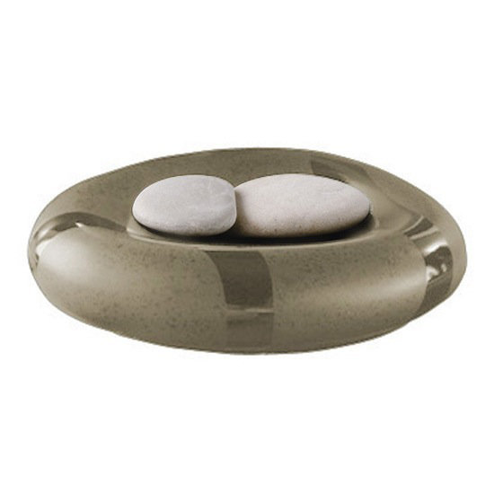 Stone Ceramic / Porcelain Soap Dish, Beige