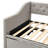 Upholstered Daybed With Pull-Out Trundle Bed-725274205