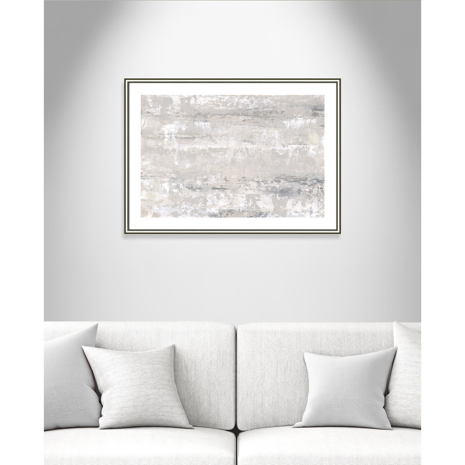 Desert Winds by Filippo Ioco - Print, Silver Framed Paper, 25.5" H x 35.5" W x 0.88" D