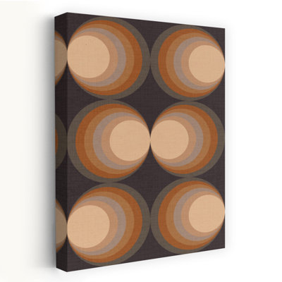 Contemporary Art Bold Geometric Minimalist Wall Art by Alexandra Weise - Wrapped Canvas Print
