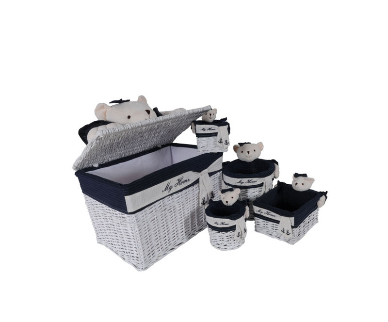 Harriet Bee Aden Wicker Decorative Basket