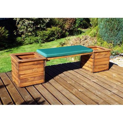 Farrar Solid Wood Redwood Outdoor Bench