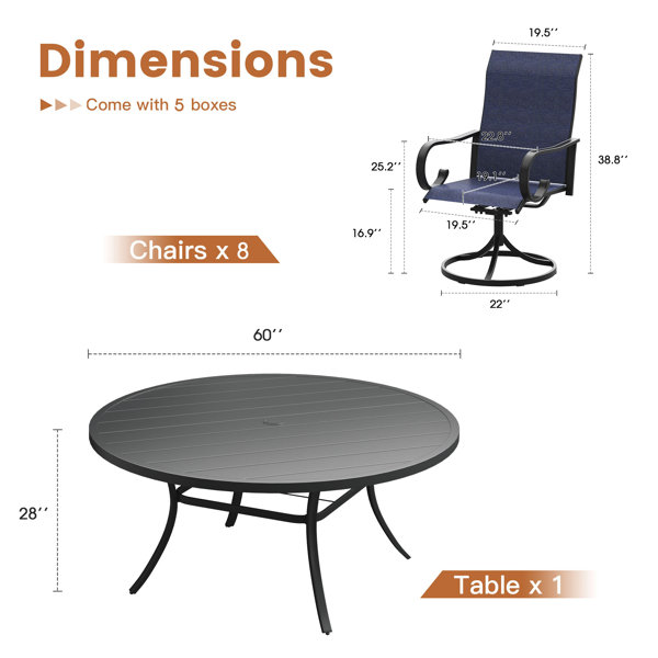 Dimensions du produit