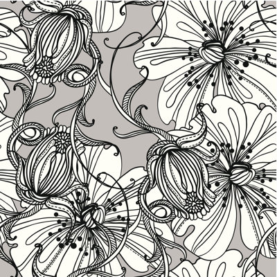 Fleurs abstraites Panguitch par Ractive