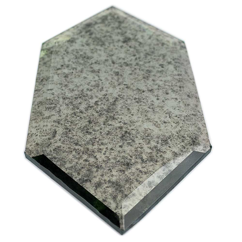 Paris 8x4 Beveled Hexagon Mirror Tile