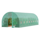 Housse en polyéthylène à effet de serre 27,38 x 9,5 x 7,38 pi