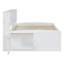 Full Size Wood Daybed With 2 Bedside Cabinets, Upper Shelves And 4 Drawers-1177581442