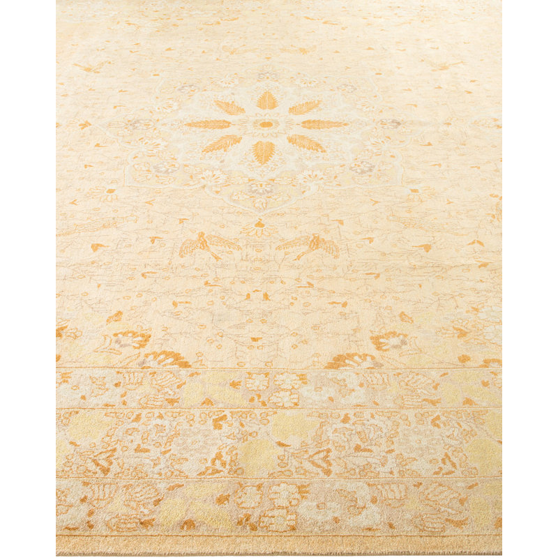 Classic One-of-a-Kind 9' 3" X 12' 4" Hand Knotted Area Rug