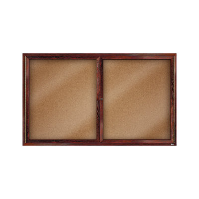 Enclosed Wall Mounted Bulletin Board
