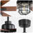 (Same as W882P212626) Modern 66 Inch Ceiling Fan With 6 Speed Wind 8 Blades Remote Control Reversible DC Motor With Light