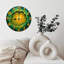 abstract clock texture design
