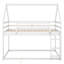 Lit simple superposé simple au-dessus de simple, lit maison avec échelle-1670187344