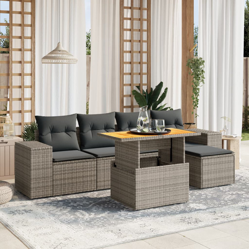 Ensemble de canapé de jardin Vidaxl