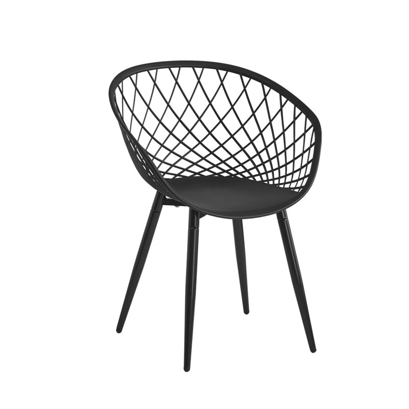 46cm H Armchair in Black