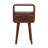 12 " W Solid Wood Open Shelf Nightstand-1449108145