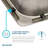 Lustertone 22" L x 19.5" W Drop-in Sink with Faucet-9254529