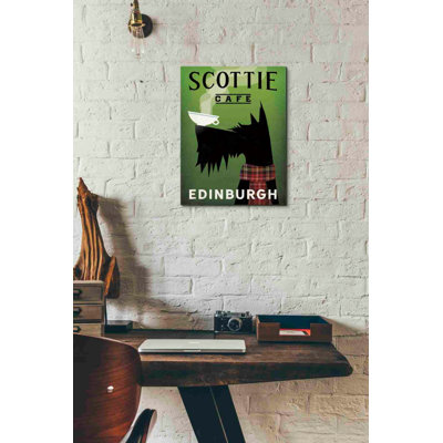 «Scottie Cafe» par Ryan Fowler, art mural sur toile