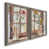 Toile avec cadre gris