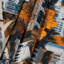 Tapisserie murale «USA State Massachusetts»-133634069