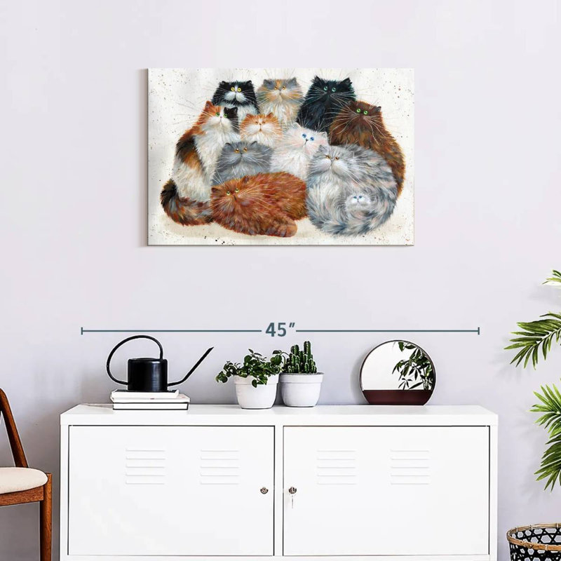 Brampt Fluffy Eleven, 20" H x 30" W