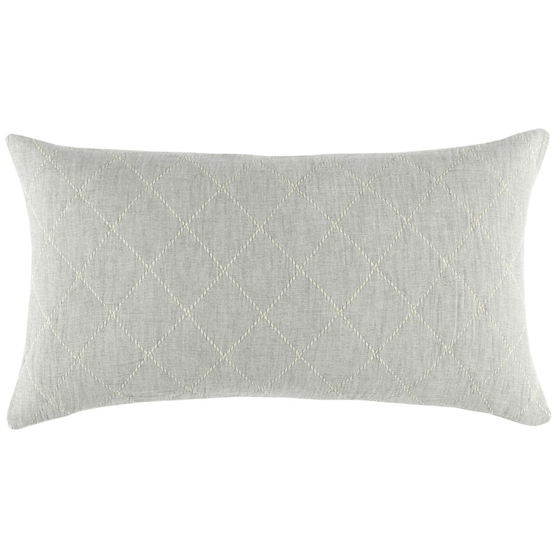 Tilden Natural/Grey Matelasse Sham, King