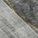Premium Machine Washable Prisco Charcoal Rug
