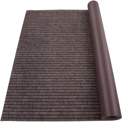 6x18 FT Marine Boat Carpet, Waterproof Outdoor Rug, TPR Non-Slip Backing, Heavy-Duty Polypropylene, for Patio Deck, Camping, RV, Indoor Use, Black.