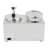 800W Condiment Pump Sauce Dispenser, Electric Cheese Warmer with Pump