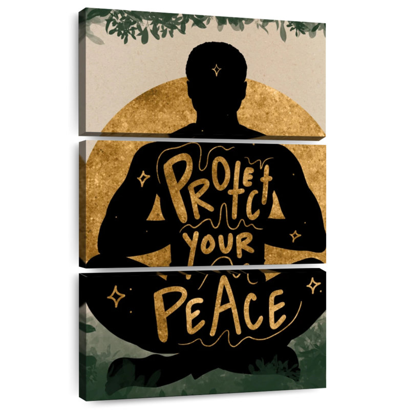 Tergel Protect Your Peace, 32" H x 20" W