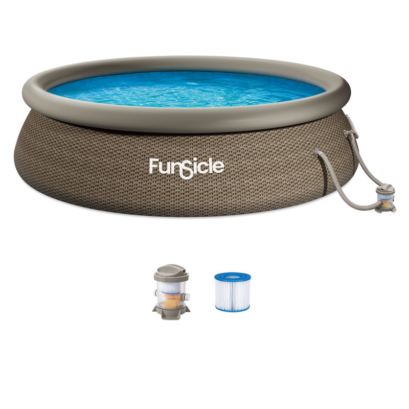 Piscine hors-sol Funsicle QuickSet, FiltraBoost Pump, 12' x 36"