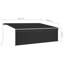 Dakota Fields 400cm W x 300cm D Fabric Cover Retractable Patio Awning-923545906-831015275